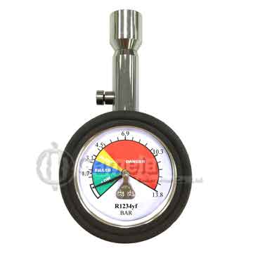 58945 - R1234yf check gauge, 0~13.8 bar or 0~200psi