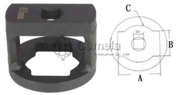 59021-FA - Wheel Capsule And Axle Nut Socket, 65mm