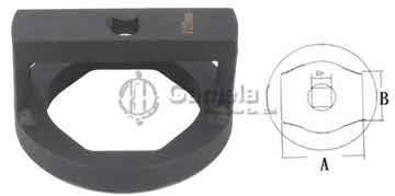 59021-FF - Wheel Capsule And Axle Nut Socket, 120mm for ECO-Axle