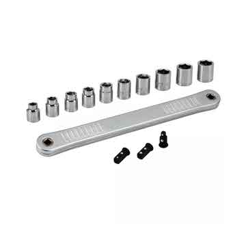 59478A - Extension Ratchet Drive (70 Nm) and Low Profile Socket Set