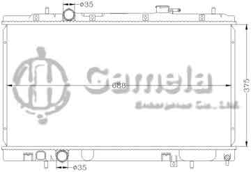 6110008N - Radiator for 哈飛賽馬 MT