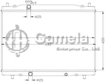 6110010N - Radiator for THAILAND MT