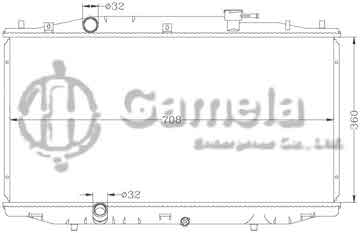 6110050NA - Radiator for 新力帆 520 MT