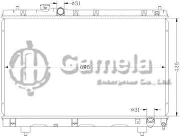 6112026N - Radiator for TOYOTA IPWUM PICNIC '96 SXM15 MT OEM: 16400-7A270