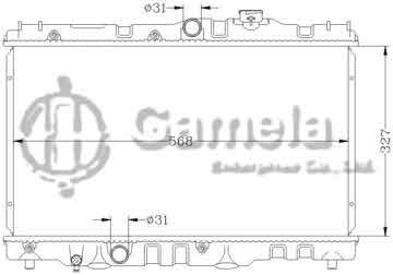 6112144N - Radiator for TOYOTA CARINA/COROLLA '87-92 EE90 MT OEM: 16400-11170/16150