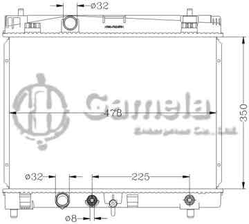 6112395N - Radiator for TOYOTA VITZ '05 AT