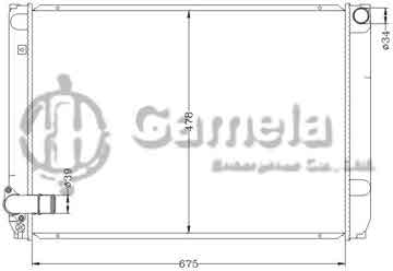 6112620NA - Radiator for TOYOTA SIENNA '05-06 MT