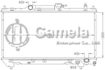 6112728NA - Radiator for TOYOTA AVENSIS '97- ST220 MT OEM: 16400-03180