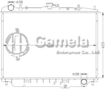 6113012N - Radiator for ISUZU AMIGO/RODEO/PASSPORT '98-99 MT