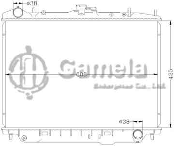 6113018N - Radiator for ISUZU RODEO 3.2L '98-03 MT ISUZU AXIOM '02-04 MT