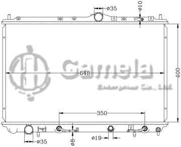 6114149AN - Radiator for MITSUBISHI CARISMA '95-97 AT