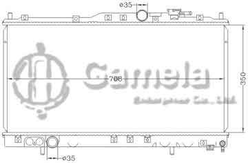 6114210NA - Radiator for MITSUBISHI ECLIPSE '99- MT