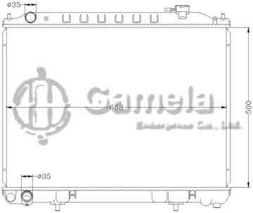 6115236N - Radiator for NISSAN PATHFINDER '00-02 APE50 MT