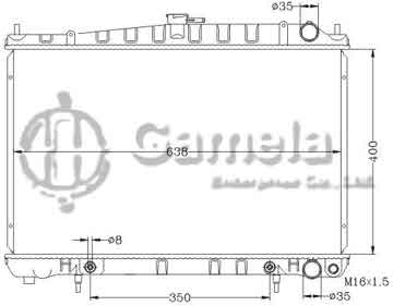 6115333NA - Radiator for NISSAN LAUREL C34/C35 '95-03 AT