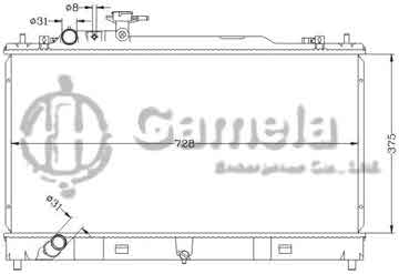 6116120NA - Radiator for MAZDA 6 '2010- MT