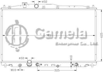 6117079AN - Radiator for HONDA ODYSSEY MPV '05 RB2 AT OEM: 19010- RFE-902