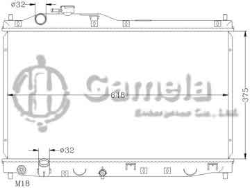 6117086N - Radiator for HONDA S2000 '00-09 MT OEM: 19010- DPI: 2344