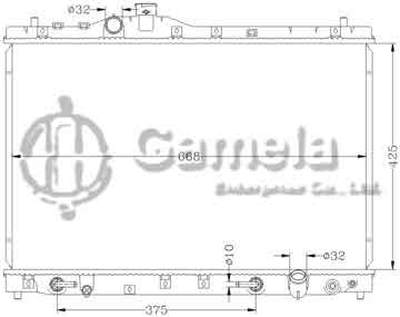 6117107AN - Radiator for HONDA TL SERIES '97-98 UA3 AT OEM: 19010- P5G-901 DPI: 2031