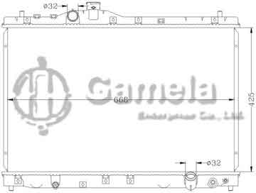 6117108AN - Radiator for HONDA TL SERIES '97-98 UA3 MT OEM: 19010- DPI: 2031