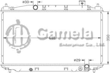 6117126N - Radiator for HONDA CIVIC '03-05 MT OEM: 19010- PZA- A01