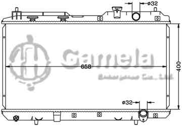 6117154N - Radiator for HONDA CRV '97-01 2.0L RD1 MT