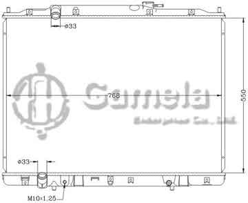 6117180NA - Radiator for HONDA PILOT '09-12 MT HONDA RIDGELINE '09-11 MT OEM: 19010-