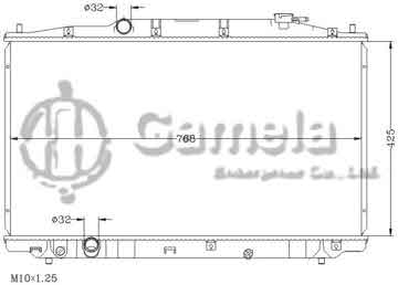 6117188NA - Radiator for HONDA/ACURA TL '09-10 MT