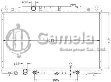 6117199NA - Radiator for HONDA CR-V RM1/2/4 '2012- AT