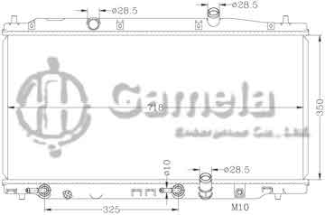 6117211NA - Radiator for HONDA KAMPRET '2011- AT