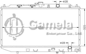 6118040N - Radiator for SUZUKI MT