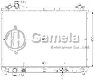 6118043AN - Radiator for SUZUKI ESCUDO/GRAND VITARA '05 AT