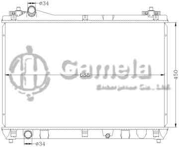 6118044N - Radiator for SUZUKI ESCUDO/GRAND VITARA '05 MT