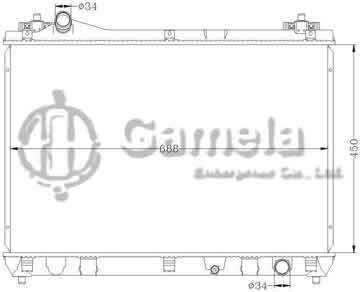 6118046N - Radiator for SUZUKI ESCUDO/GRAND/VITARA '05 MT