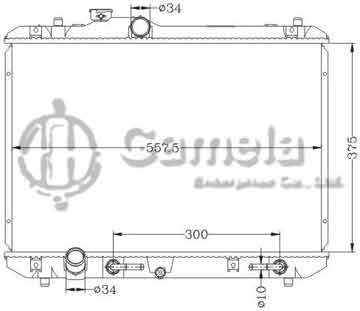 6118101NA - Radiator for SUZUKI SWIFT '05 (雨燕) AT OEM: 17700-63J10