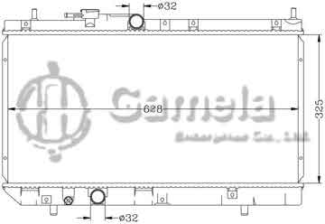 6119006N - Radiator for DAIHATSU CHARADE '93-98 G200 MT OEM: 16400-