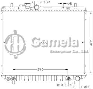 6119013N - Radiator for DAIHATSU TERIOS '97- G1.3L K3- VE AT OEM: 16400-87402/1