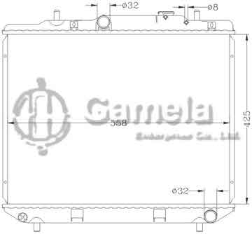 6119049NA - Radiator for DAIHATSU PRAMUKA ' 02 - MT