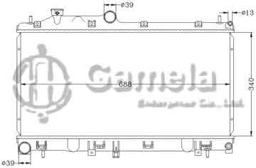 6122048NA - Radiator for SUBARU FORESTER '09- MT