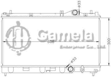 6133036NA - Radiator for CHRYSLER NEON '95-99 MT