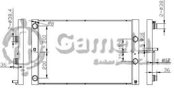 6190121020-T - Radiator for AUDI M/T