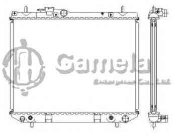 6190408038-T - Radiator for DAIHATSU