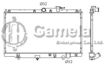 6190804021-T - Radiator for HONDA ACCORD / PRELUDE L4 2.2 94-01 M/T DPI: 1494MT