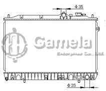 6190825008-T - Radiator for HYUNDAI ELANTRA L41.6/1.8 92-97 M/T DPI: 1399MT