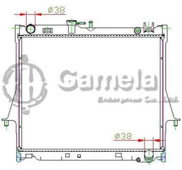 6190919018-T - Radiator for ISUZU OEM: 2SX2613030