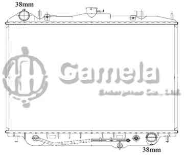 6190919029-T - Radiator for ISUZU AT