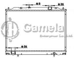 6191302062-T - Radiator for MITSUBISHI L400(G) 06- M/T