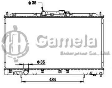 6191302130-T - Radiator for MITSUBISHI M/T