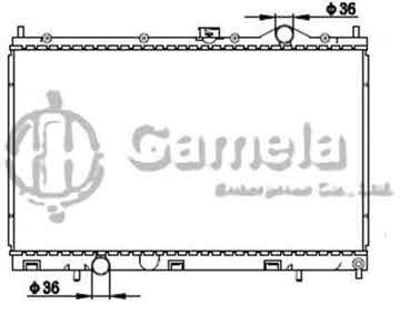 6191302153-T - Radiator for MITSUBISHI LANCER '01 M/T