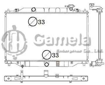 6191326021-T - Radiator for MAZDA CX-5 2.0L I4 13-14 A/T OEM: PE0115200A DPI: 13317