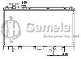 6191326105-T - Radiator for MAZDA PREMACY CP8F' 99-01 M/T